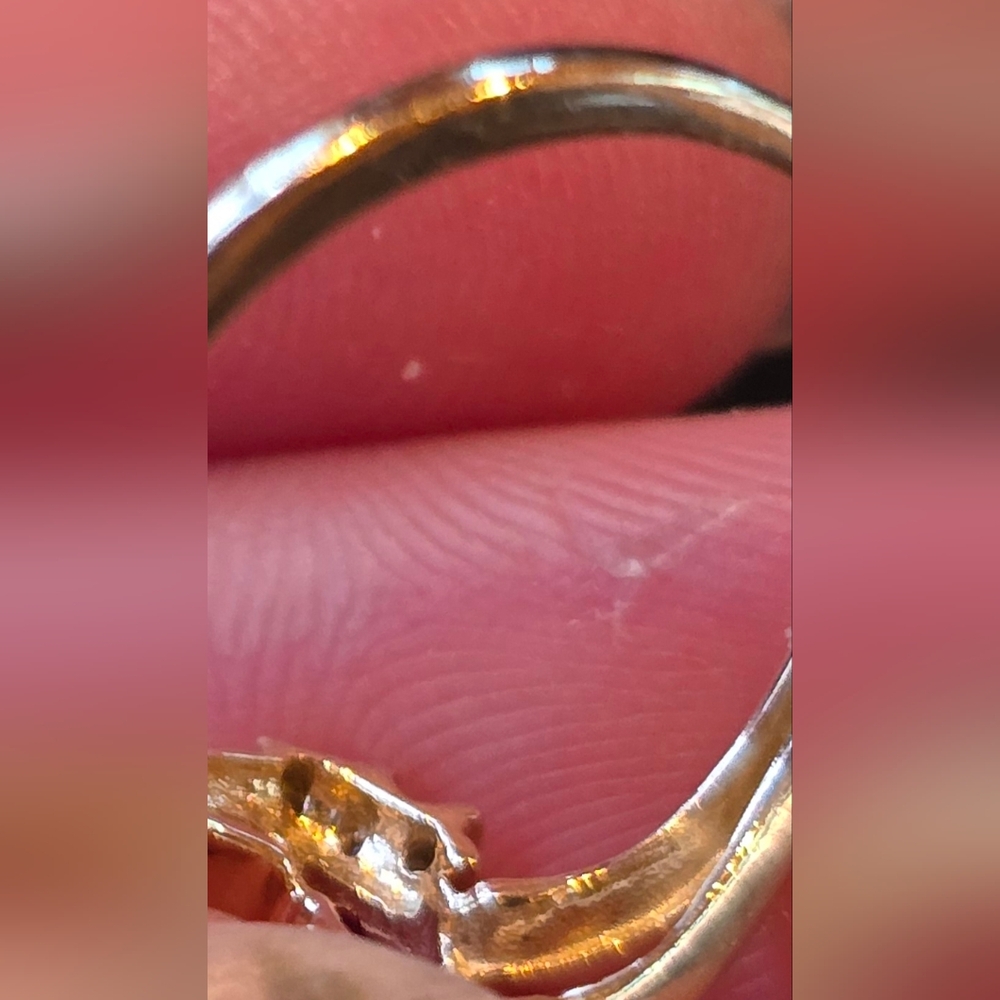 Ruby Gold Gemstone Ring - image 6